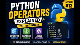 Python Operators Explained with Examples Beginner Friendly