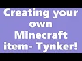 Tynker tutorial 2 How to create your own item for Minecraft