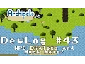 2D MMORPG DevLog NPC Dialogs Much More Archipelo