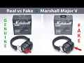 Marshall Major V 2026 Real vs Fake - How to Spot the Difference