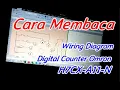 Cara membaca Wiring Diagram Digital Counter Omron H7CX-A11-N