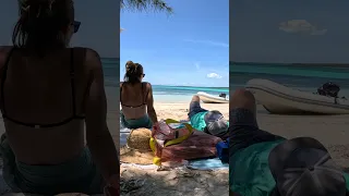 our own secluded piece of paradise #travel #bahamas #solitude