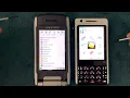 Lagu Calling from Sony Ericsson P900 to Sony Ericsson P1
