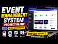 Event Management System Project in PHP with Source Code