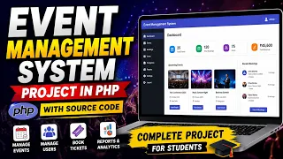 Event Management System Project in PHP with Source Code