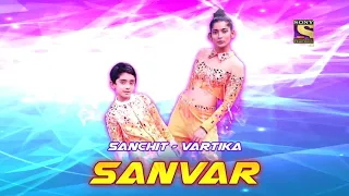 vartika jha best dance