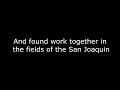 Bruce Springsteen: Sinaloa Cowboys | Lyrics