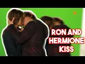 Download Lagu BEHIND THE SCENES RON AND HERMIONE KISS||EMMA WATSON KISSING RUPERT GRINT
