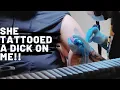 I GOT A DICK TATTOOED ON ME