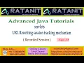 Adv Java Tutorials servlets URL Rewriting session tracking mechanism by Mr Ratan class-18