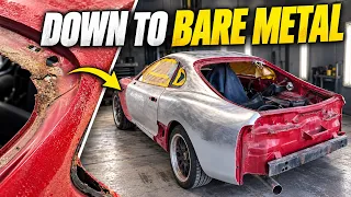 Fixing A Rusty Supra - Full Strip & Bodywork