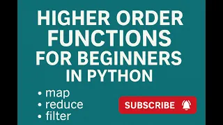 python higher order functions - map reduce filter