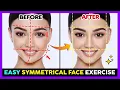 Download Lagu EASY SYMMETRICAL FACE EXERCISE | Fix Asymmetrical Face, Balance \u0026 Strength Facial Muscle