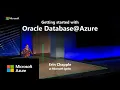 Getting started with Oracle Database Azure