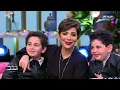 "مامي صولا حنينة جدا".. أصالة وأولادها مع منى الشاذلي