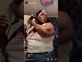 Fbg duck s mom on ig live