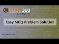 Coding Ninja s Easy MCQ Problem Solution 16 May 2024 Coding Ninjas Naukri Code 360
