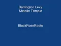 Barrington Levy-Shaolin Temple