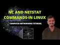 Netcat and Netstat command in Linux Computer Networking Tutorial Interview Questions