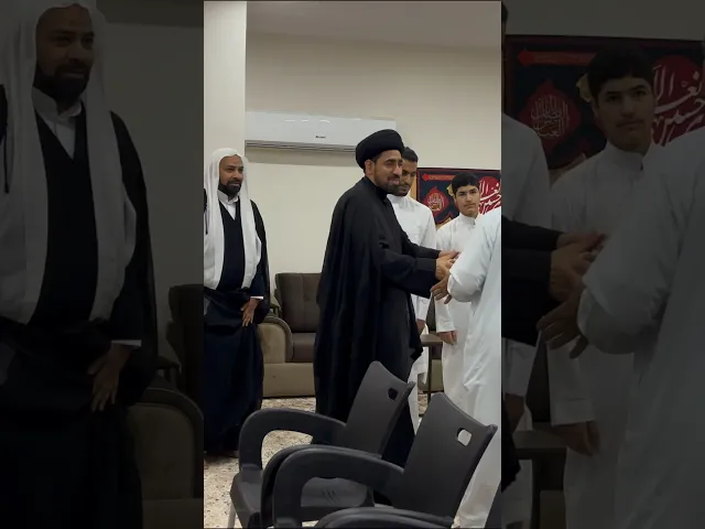 ⁣سماحة السيد حسن الخباز بعد نهاية مجلس ليلة ثالث من العشرة #محرم #السيد_حسن_الخباز #لايك #اكسبلور