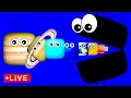 Square Planets for KIDS 🪐🪐🪐🪐🔴 | Learn planets Mercury Venus Earth Mars Jupiter Saturn Uranus Neptune