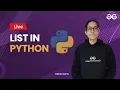 List in Python Anshika Gupta GeeksforGeeks Python