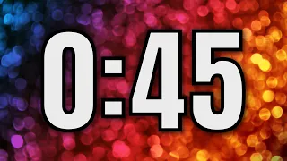 45 SECOND TIMER