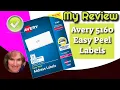 Avery Easy Peel Labels Review