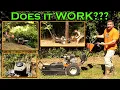 DR Field Brush Mower Testing and Review NOT a Sponsored - Real results w Action Footage