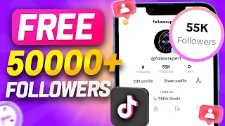 FREE TIKTOK FOLLOWERS 2026 - How I Got 50 000 Followers on TikTok for FREE THE TRUTH