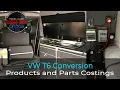 VW T6 Campervan Conversion Costing Parts Products Tools
