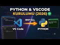 VSCODE PYTHON NASIL KURULUR 2026 INSTALL VSCODE PYTHON 2026