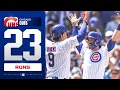 ALL 23 RUNS Cubs score 23 runs in a game for the first time since 1995 MLB Highlights