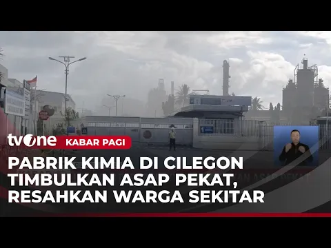 Pabrik Kimia Meledak, Bau Menyengat Bikin Warga Sesak