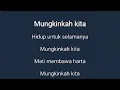 Download Lagu Ungu Hidup hanya sementara. versi karoke