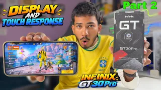 Infinix GT 30 Pro PART 2 🔥 | 144Hz AMOLED + 2160Hz Touch Test | Gaming Display