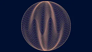 Processing programming demo contained waves code included