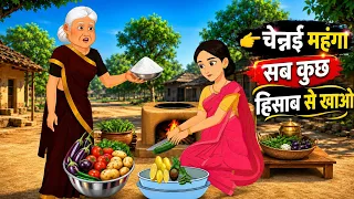 “माँ, हर चीज़ में कंजूसी क्यों करती हो?” 😱“Mom, Why Are You So Stingy ” 😱 | Emotional Cartoon Story