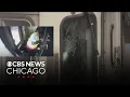 Surveillance shows moment Red Line train hit by stray bullet near 95th Street