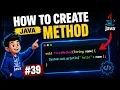 Methods in Java Explained with Example Chapter-39 Java Tutorial For Beginners