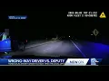 Wrong way driver caught on camera