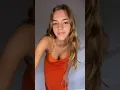 QuickClipsHQ - Emily Feld Outstanding In Orange Dress #dress #fashion #model #shortsvideo #shorts