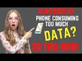 How to stop excess data consumption on android How to reduce mobile data usage on android