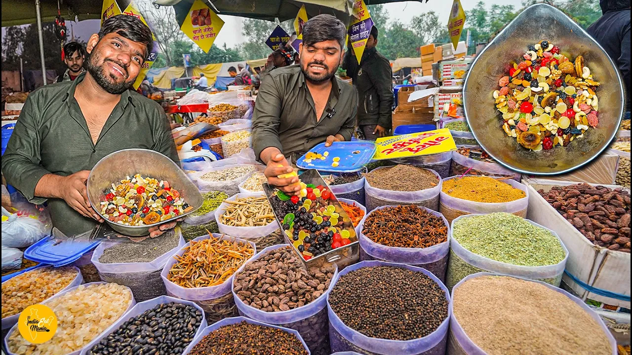 Golu Bhai Making Healthy Gym Diet For Body Builders Rs. 400/- Only l Delhi Street Food