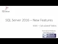 SQL Server 2016 New Feature Series - SSAS