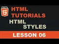 Lesson - 6 The HTML Style Attribute Urdu Hindi Tutorial