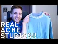 LEGIT ACNE STUDIOS SHIRT - How to tell unboxing this mock neck tee