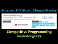 Minimum Platforms Minimum Number of Platforms Required for a Railway station geeksforgeeks
