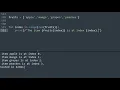 Accessing the index in for loops