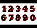 Ladybug Numbers Birt ay Party SVG Sticker Decal Silhouette Cameo Cricut Cut File Dxf PNG